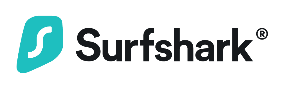 Surfshark Logo. One of our must-have subscriptions used for boating